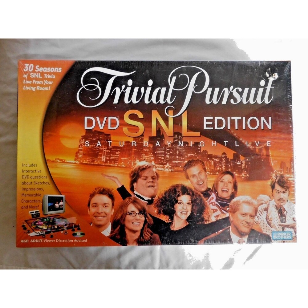 Trivial Pursuit SNL Edition DVD 30 seasons of SNL Trivia ADULT NEW SEALED